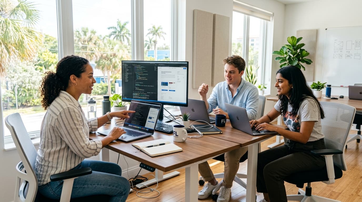 In-house web development and website design team in Tampa, Florida